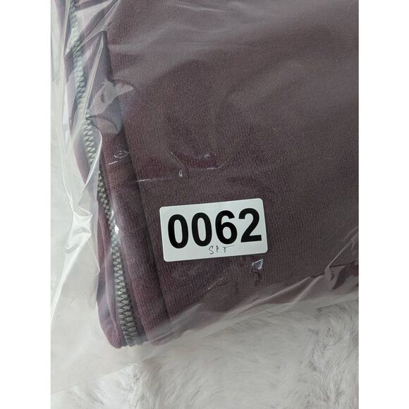 Lululemon New Edition Scuba Hoodie IV Sz 6 Light Maroon Thumbholes Cotton Fleece - Picture 9 of 9
